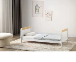 Ken Black Babylo Nested Marlow Cot Bed - White| Nursery Furniture & Bedding