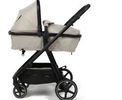 Ken Black Babylo Origin 3-in-1 Travel System in Oatmeal with Enfasafe R129 Car Seat| Car Seats & Travel Systems