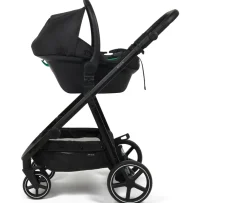 Ken Black Babylo Origin 3-in-1 Travel System in Oatmeal with Enfasafe R129 Car Seat| Car Seats & Travel Systems