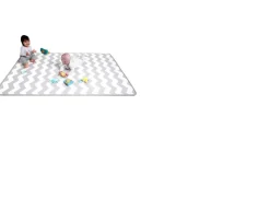 Ken Black BabyZee Reversible Safari Play Mat| Baby Play
