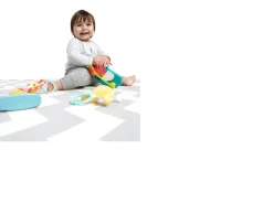 Ken Black BabyZee Reversible Safari Play Mat| Baby Play