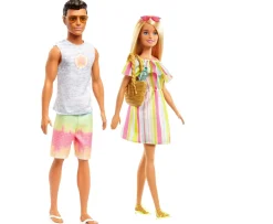 Ken Black Barbie Beach Dolls, Vehicle and Accessories Playset| Barbie|Dolls & Dollhouses