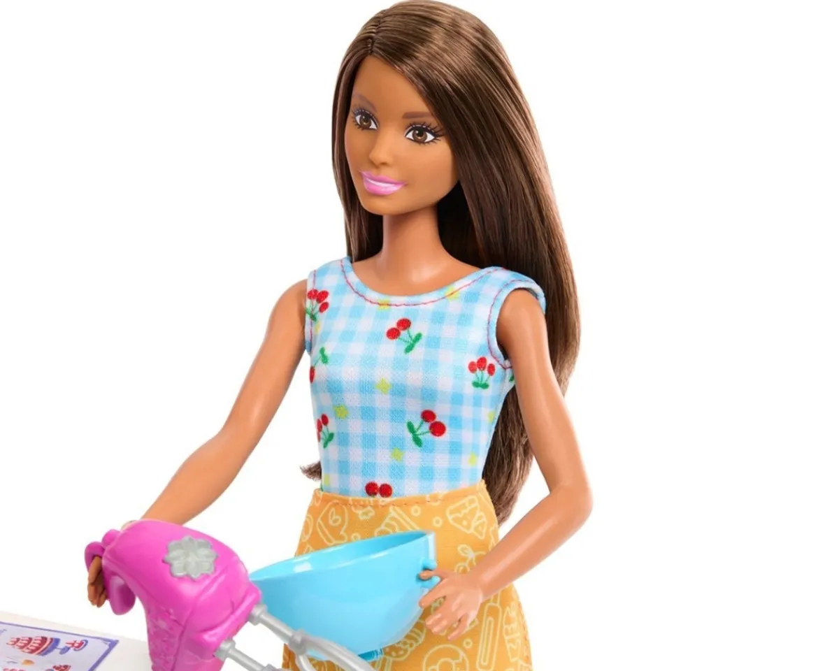 Ken Black Barbie Celebration Fun Baking and Kitchen Playset| Barbie|Dolls & Dollhouses