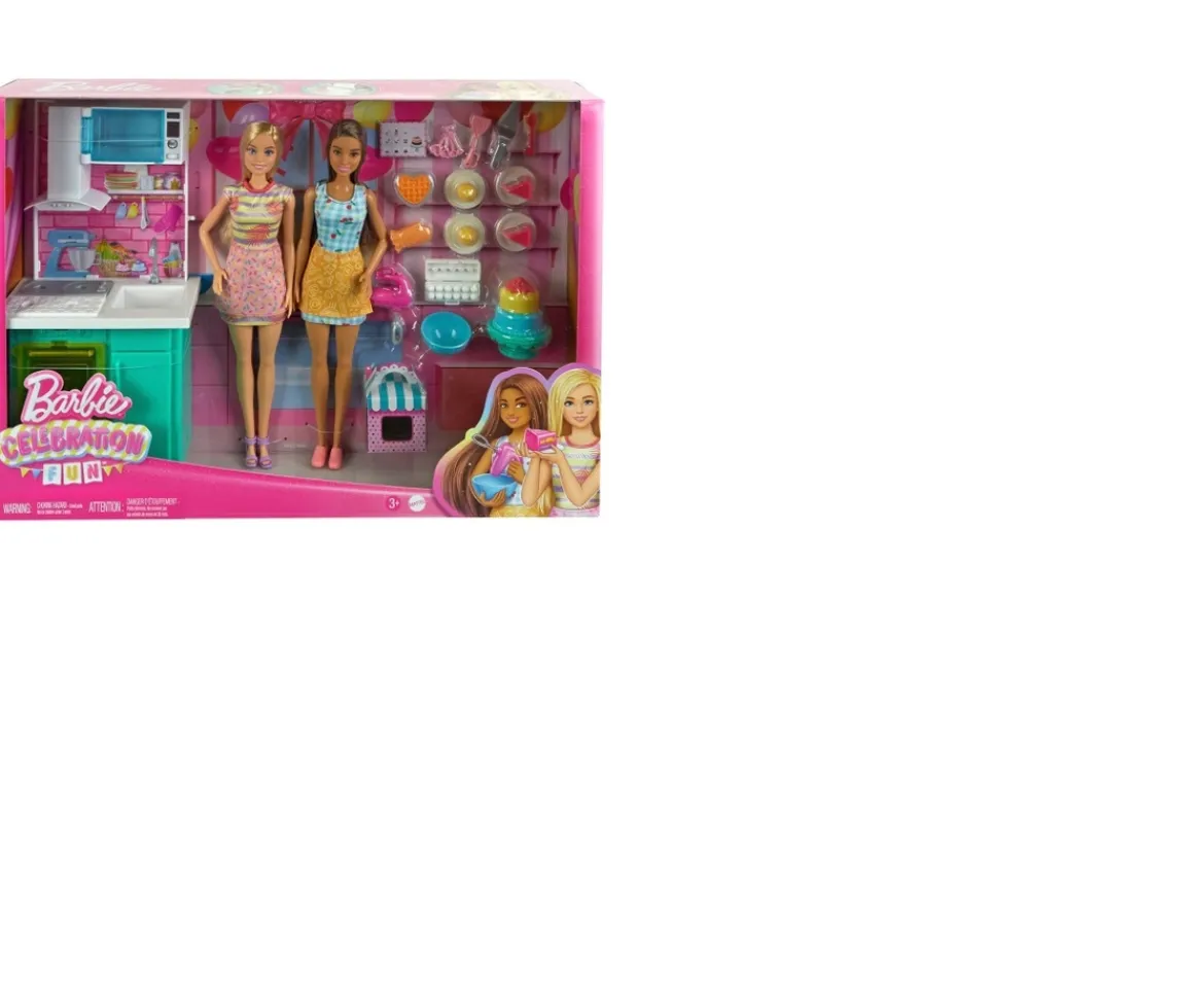 Ken Black Barbie Celebration Fun Baking and Kitchen Playset| Barbie|Dolls & Dollhouses