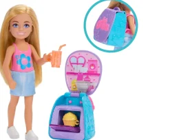 Ken Black Barbie Chelsea Doll Family & Friends Cupcake Baking Backpack Playset| Barbie|Dolls & Dollhouses