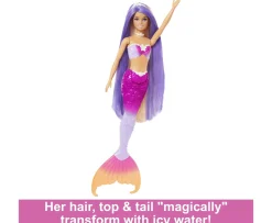 Ken Black Barbie Colour Change Mermaid Doll| Barbie|Dolls & Dollhouses
