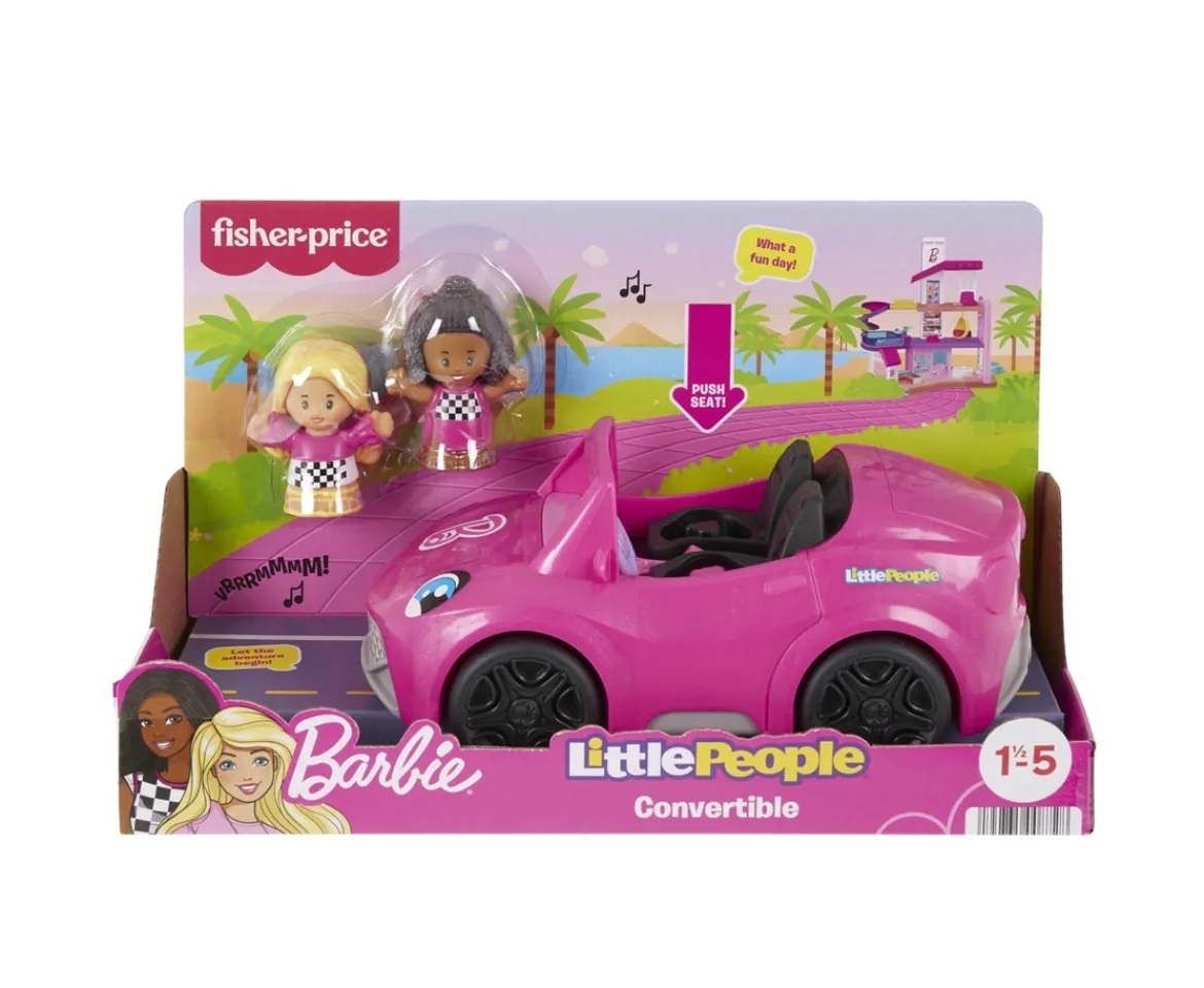Ken Black Barbie Convertible By Little People| Preschool & Electronic Learning