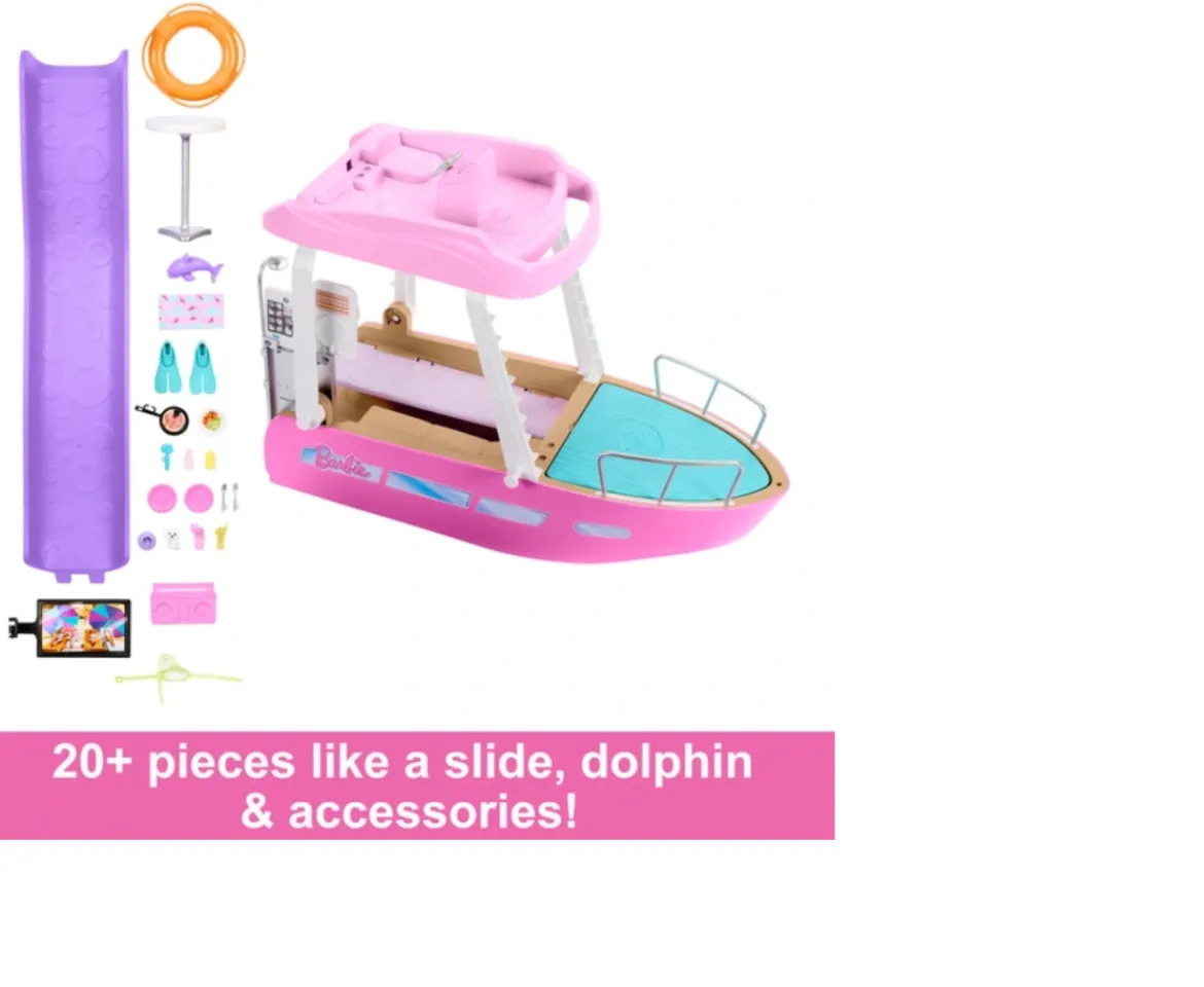 Ken Black Barbie Dream Boat Playset| Barbie|Dolls & Dollhouses