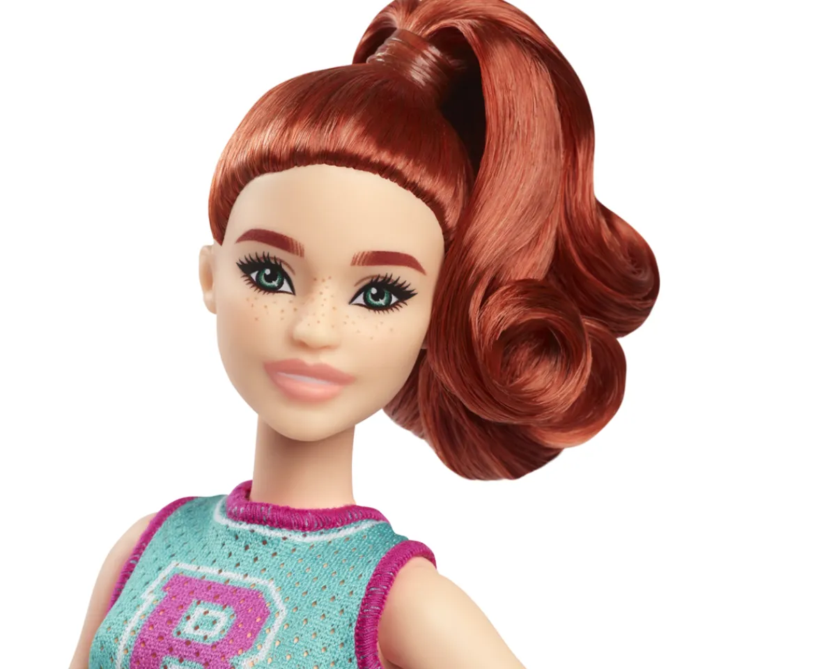 Ken Black Barbie Fashionista Doll 232 with Red Hair & Sporty Dress| Barbie|Dolls & Dollhouses