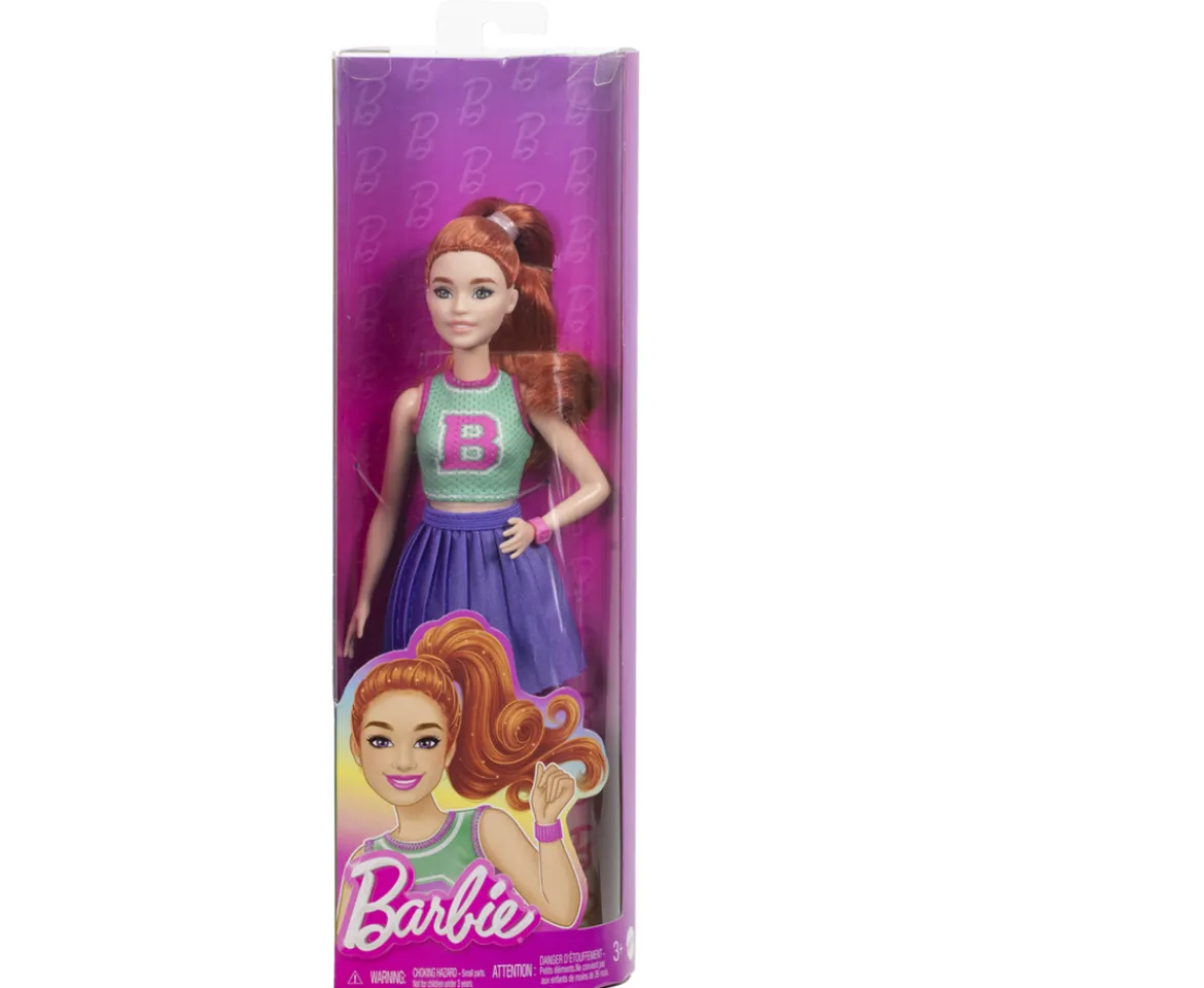 Ken Black Barbie Fashionista Doll 232 with Red Hair & Sporty Dress| Barbie|Dolls & Dollhouses