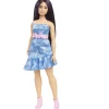 Ken Black Barbie Fashionistas Doll 231 with Purple Hair & Denim Butterfly Dress| Barbie|Dolls & Dollhouses