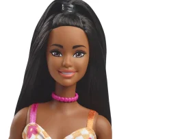 Ken Black Barbie Fashionistas Doll 233 with Black Hair & Checkered Flower Midi Dress| Barbie|Dolls & Dollhouses