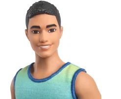 Ken Black Barbie Fashionistas Ken Doll 236 with Black Hair & Ombre Tank Top| Barbie|Dolls & Dollhouses