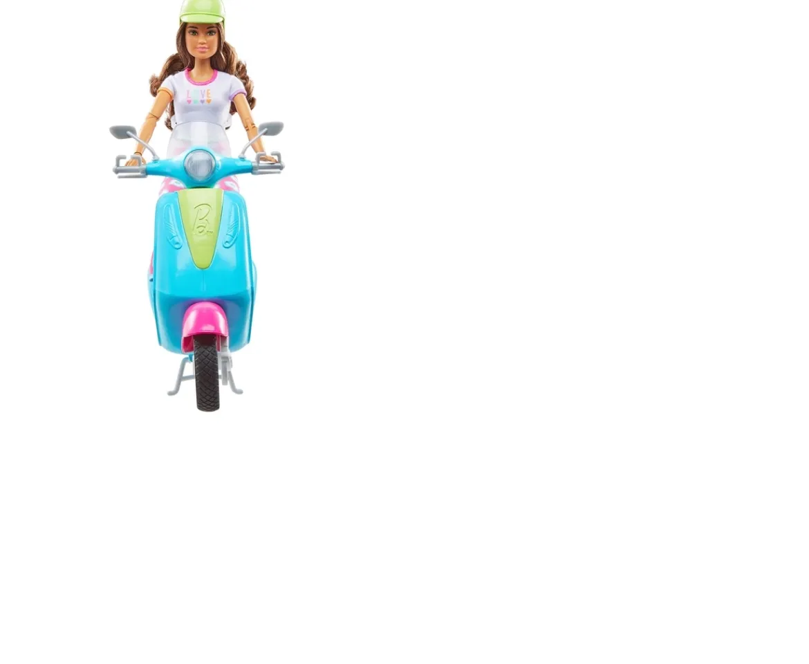 Ken Black Barbie Holiday Fun Doll, Scooter and Accessories| Barbie|Dolls & Dollhouses