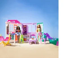 Ken Black Barbie Holiday Fun Summer Beach House, Dolls and Accessories| Barbie|Dolls & Dollhouses