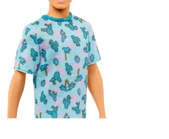 Ken Black Barbie Ken Fashionista Doll 211 with Blonde Hair and Cactus Tee| Barbie|Dolls & Dollhouses