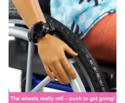 Ken Black Barbie Ken Wheelchair Doll| Barbie|Dolls & Dollhouses