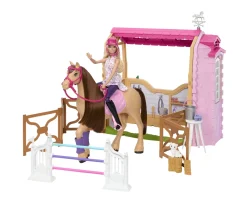 Ken Black Barbie Mysteries: The Great Horse Chase Ultimate Stable Set| Barbie|Dolls & Dollhouses