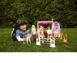 Ken Black Barbie Mysteries: The Great Horse Chase Ultimate Stable Set| Barbie|Dolls & Dollhouses