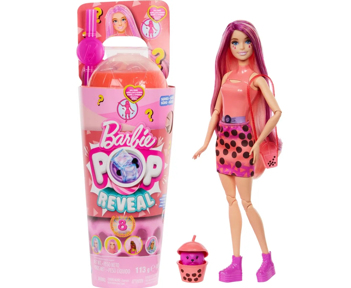 Ken Black Barbie Pop Reveal Bubble Tea Series Mango Mochi Doll| Barbie|Dolls & Dollhouses