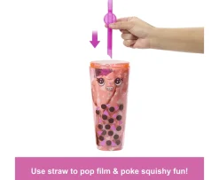 Ken Black Barbie Pop Reveal Bubble Tea Series Mango Mochi Doll| Barbie|Dolls & Dollhouses