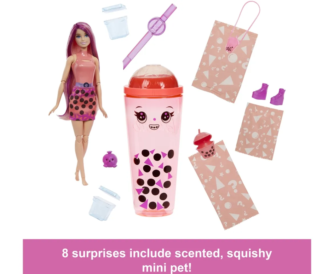 Ken Black Barbie Pop Reveal Bubble Tea Series Mango Mochi Doll| Barbie|Dolls & Dollhouses
