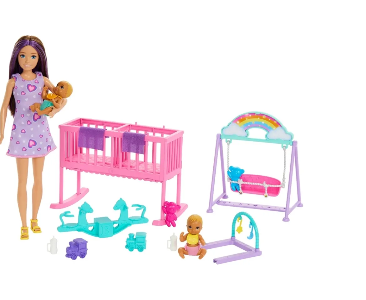 Ken Black Barbie Skipper Babysitter Doll and Nursery Playset| Barbie|Dolls & Dollhouses