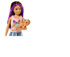 Ken Black Barbie Skipper Big Babysitting Adventure Sleepy Baby Playset| Barbie|Dolls & Dollhouses