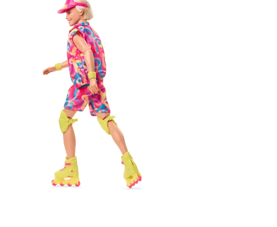 Ken Black Barbie The Movie Ken Neon Roller Skating Doll| Barbie|Dolls & Dollhouses
