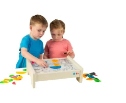 Ken Black Battat Education Bright Explorer Activity Light Box Playset| Preschool & Electronic Learning