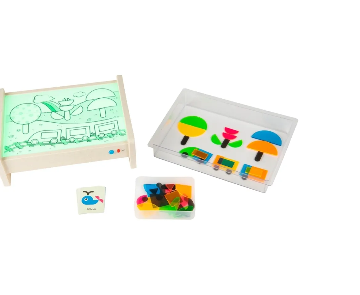 Ken Black Battat Education Bright Explorer Activity Light Box Playset| Preschool & Electronic Learning