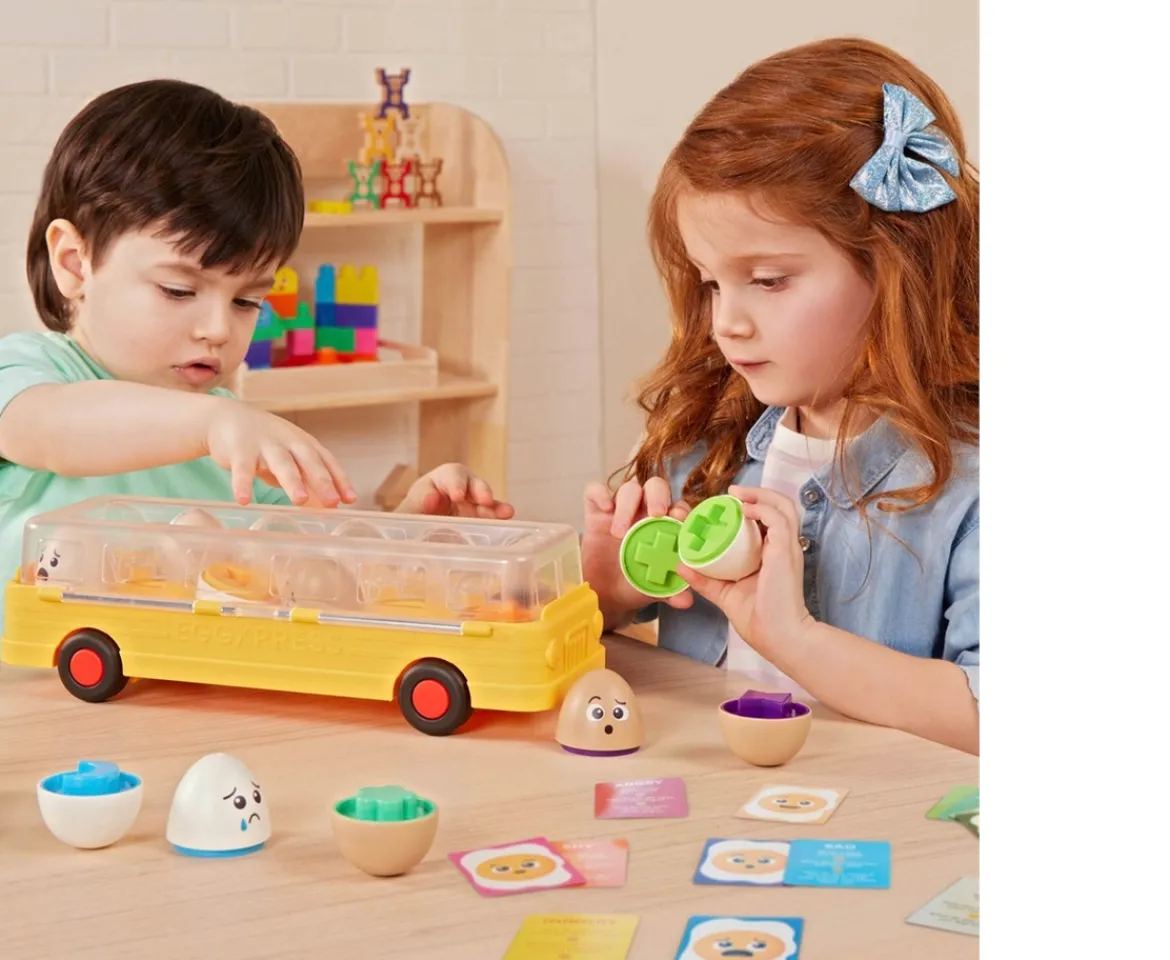 Ken Black Battat Education EggXpress Yourself! Match & Learn Eggs| Preschool & Electronic Learning