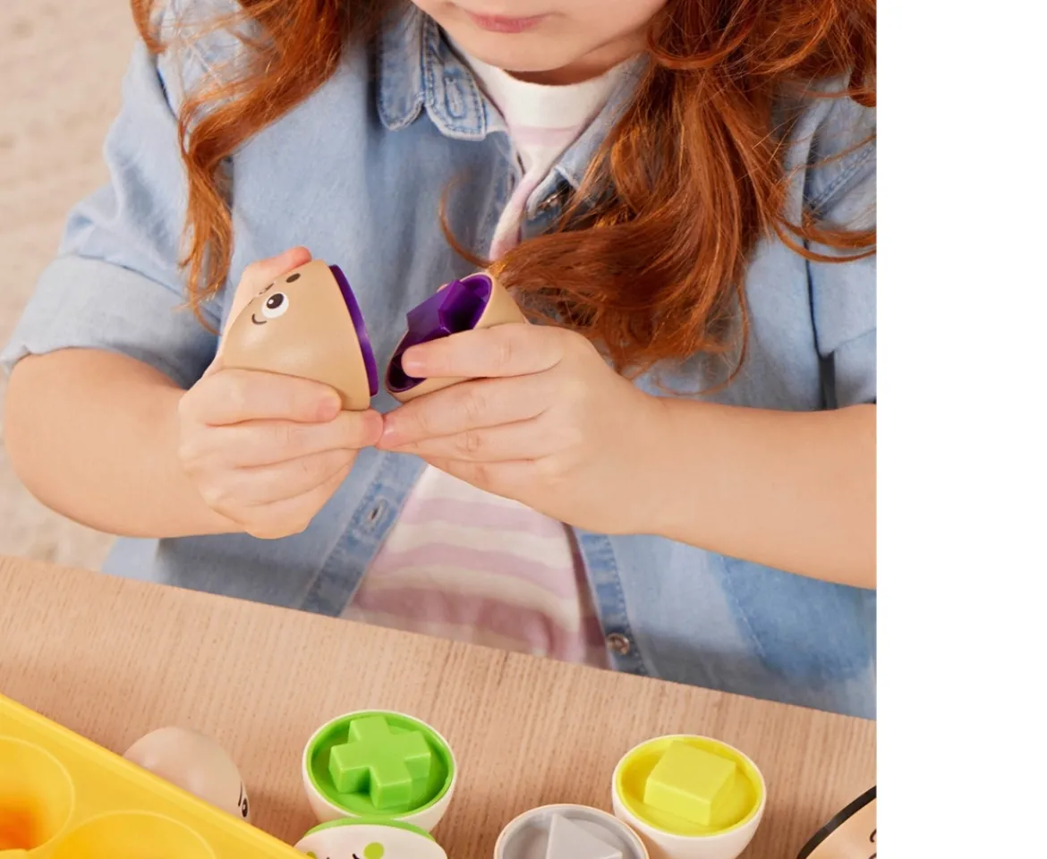 Ken Black Battat Education EggXpress Yourself! Match & Learn Eggs| Preschool & Electronic Learning