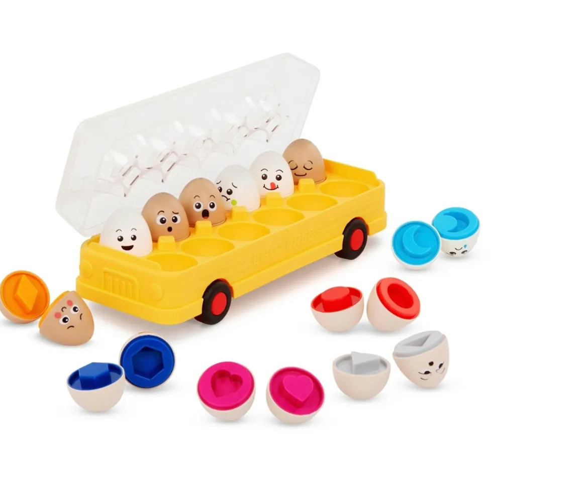 Ken Black Battat Education EggXpress Yourself! Match & Learn Eggs| Preschool & Electronic Learning