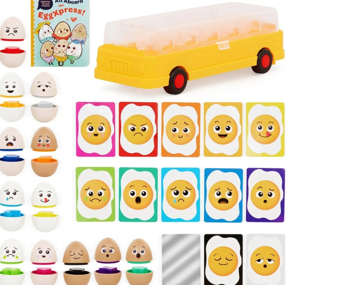 Ken Black Battat Education EggXpress Yourself! Match & Learn Eggs| Preschool & Electronic Learning