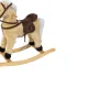Ken Black Beige Wooden Rocking Horse| Dolls & Dollhouses