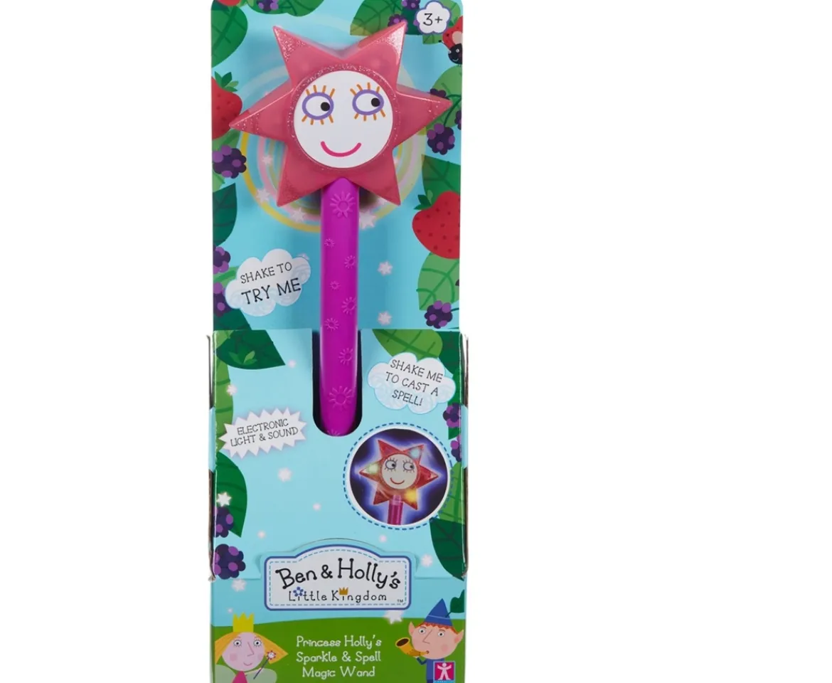 Ken Black Ben & Holly Princess Holly's Magical Wand with Sound & Speech| Preschool & Electronic Learning