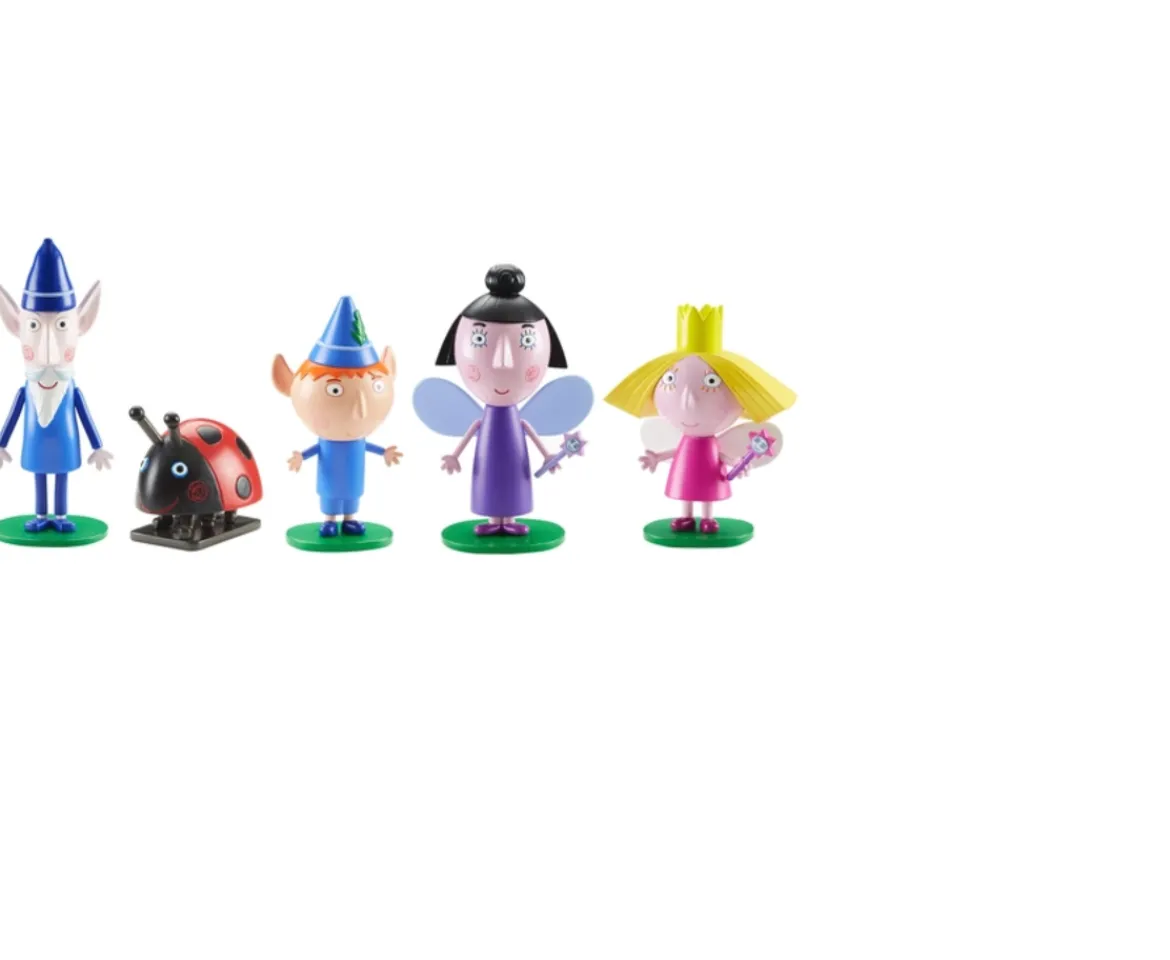 Ken Black Ben And Hollys Little Kingdom Collectable 5 Figure Pack| Preschool & Electronic Learning