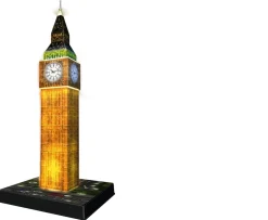 Ken Black Big Ben - Night Edition, 216pc 3D Jigsaw Puzzle®| Ravensburger|Puzzles