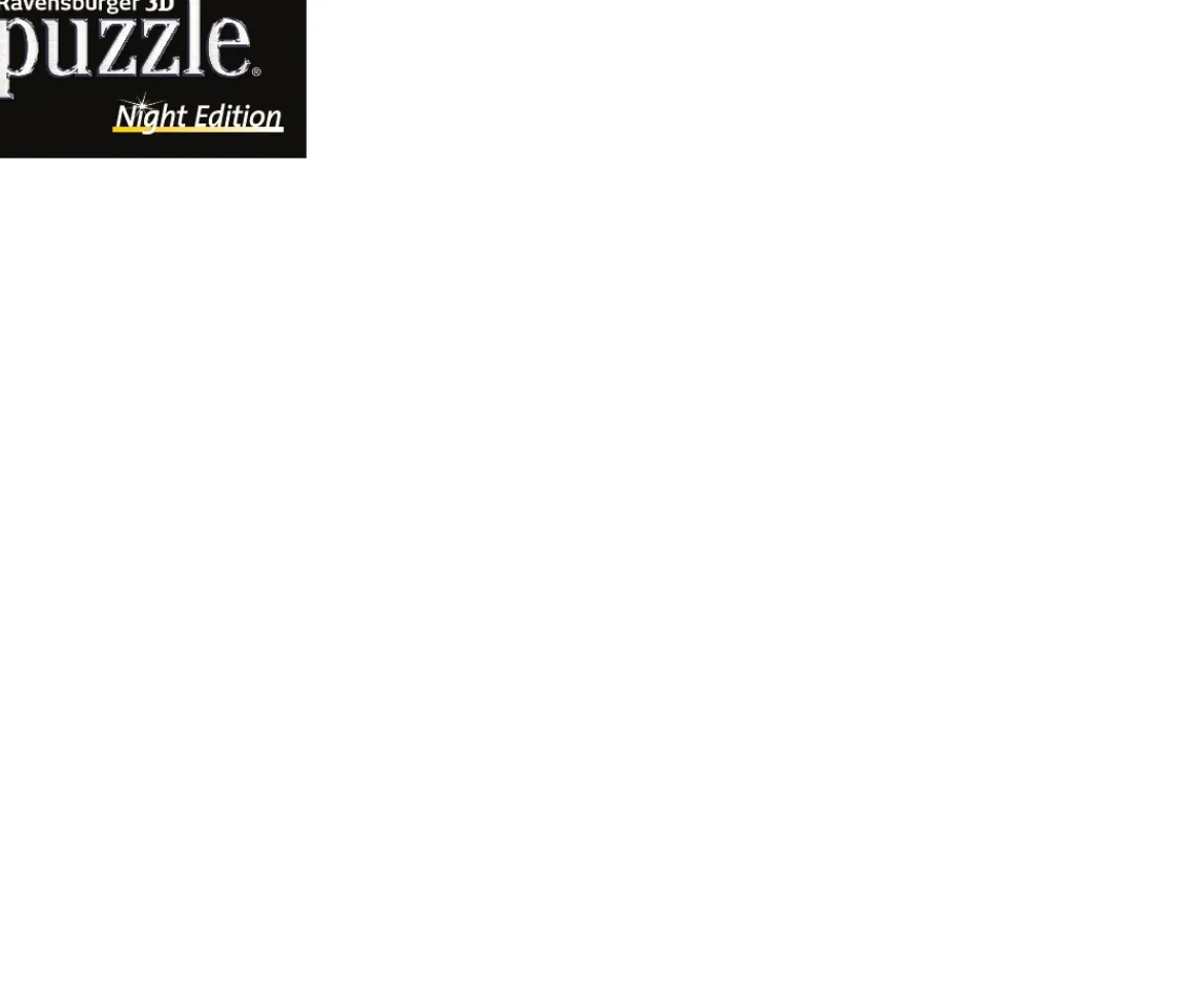 Ken Black Big Ben - Night Edition, 216pc 3D Jigsaw Puzzle®| Ravensburger|Puzzles