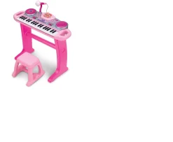 Ken Black Big Steps Groove Rockstar Keyboard Pink| Music & Karaoke