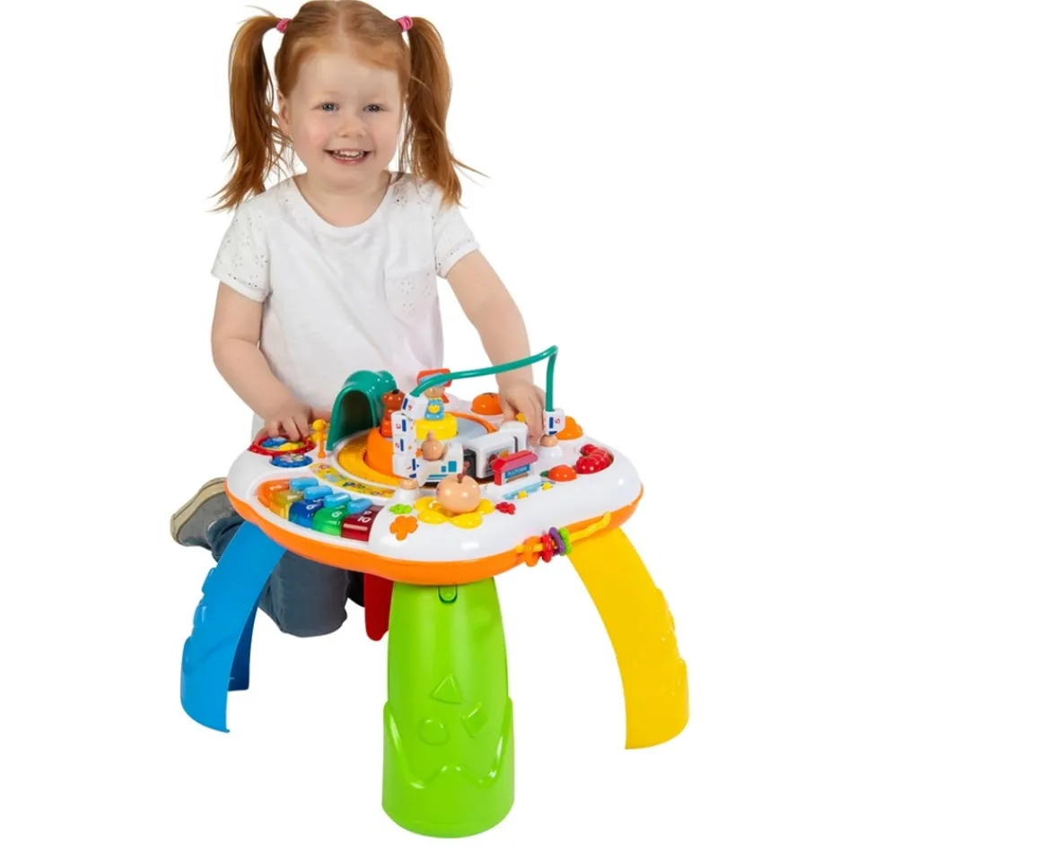 Ken Black Big Steps Musical Railway Learning Table| Preschool & Electronic Learning