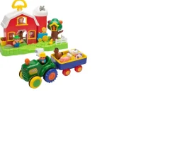 Ken Black Big Steps Play Old MacDonald Farm & Tractor| Preschool & Electronic Learning|Farm Model Vehicles & Playsets
