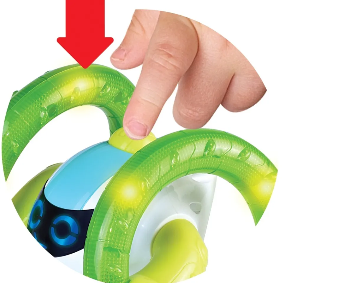 Ken Black Big Steps Roll N' Glow Robot| Preschool & Electronic Learning