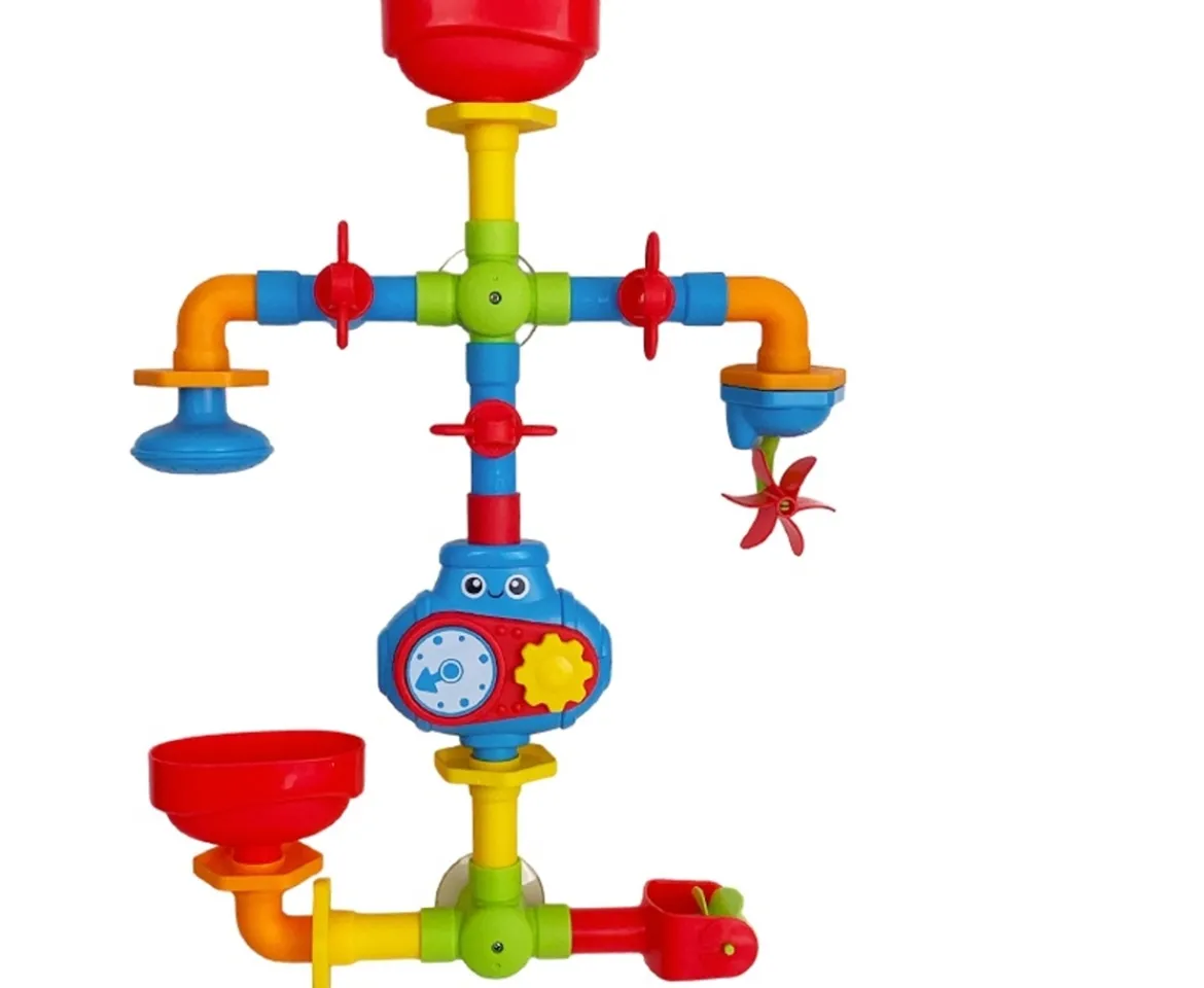 Ken Black Big Steps Tubes 'n' Pipes STEM Learning Bath Toy| Bath & Changing