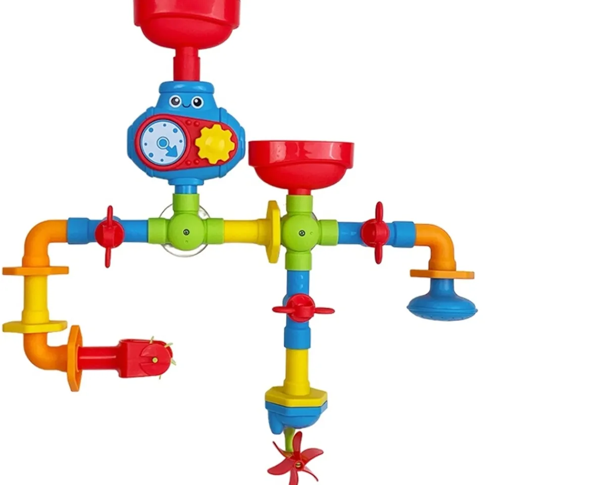 Ken Black Big Steps Tubes 'n' Pipes STEM Learning Bath Toy| Bath & Changing