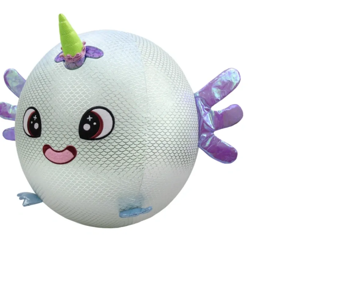 Ken Black Biggies Inflatable Plush Axolotl Soft Toy| Soft Toys