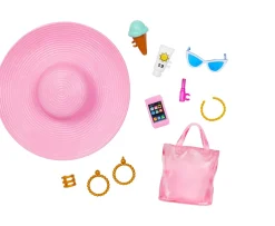 Ken Black Blonde Barbie Doll with Swimsuit and Beach-Themed Accessories| Barbie|Dolls & Dollhouses