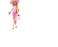 Ken Black Blonde Barbie Doll with Swimsuit and Beach-Themed Accessories| Barbie|Dolls & Dollhouses