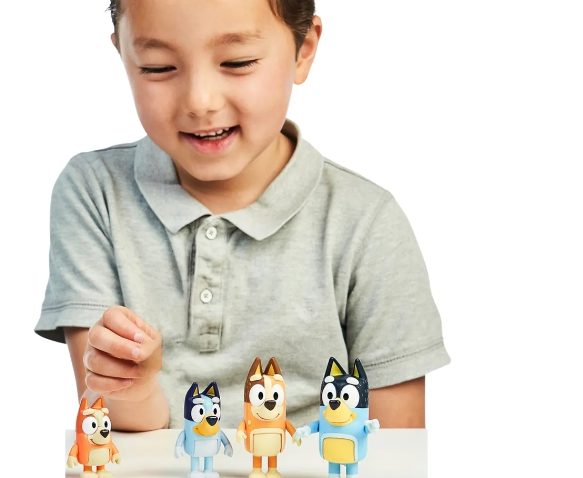 Ken Black Bluey 4 Pack - Bluey & Family| Preschool & Electronic Learning